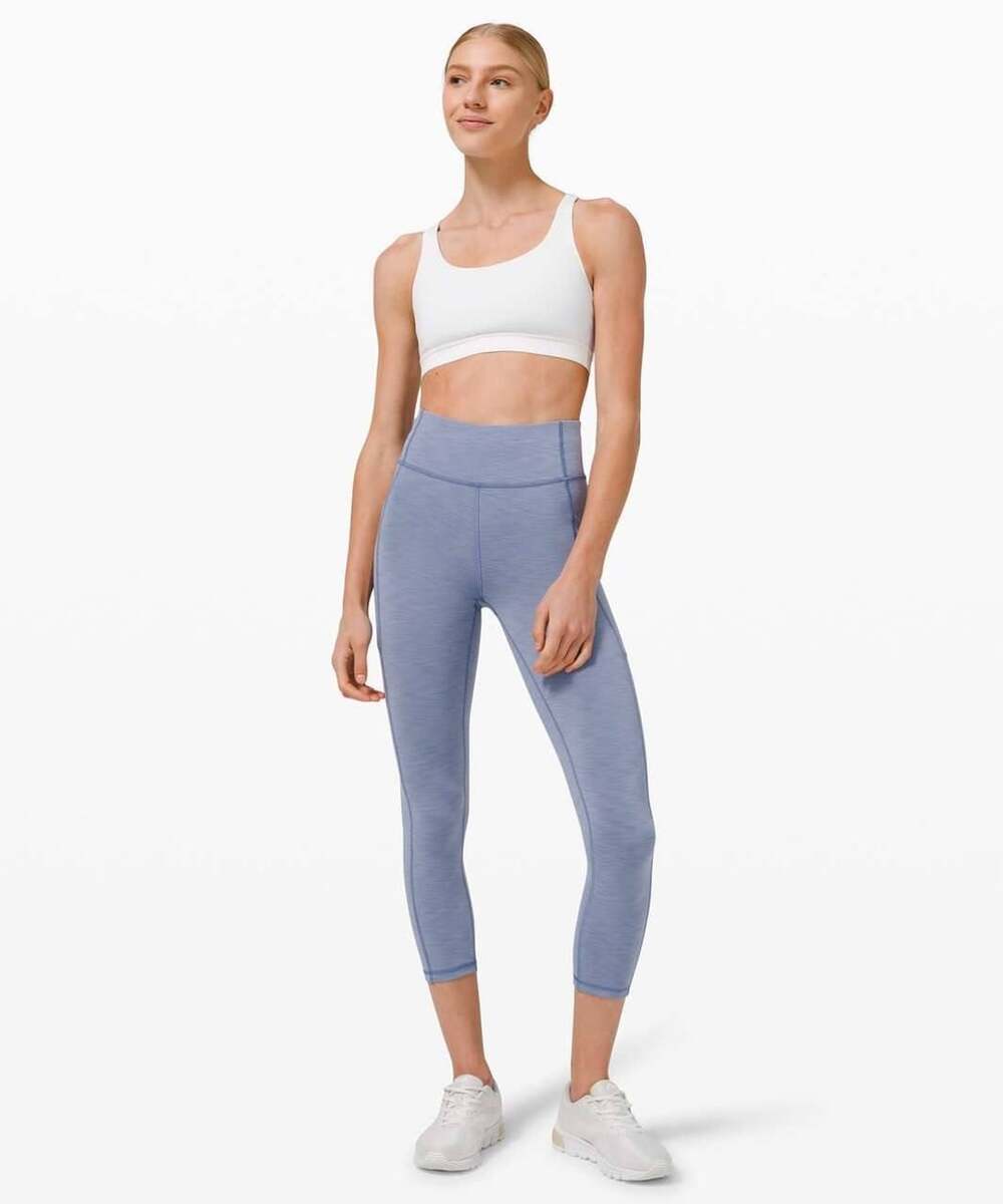 Lululemon Invigorate High Rise Tight Size 6 Blue